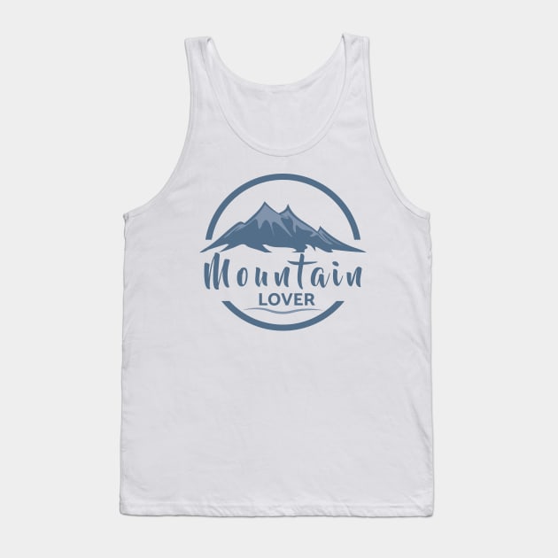 Mountain Lover Tank Top by Double You Store